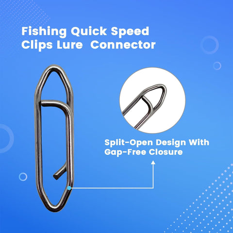 70 Pack Fishing Quick Clips And Swivels Kit For Saltwater And Freshwater Tackle Quick Change Barrel Swivels Lure Clips For Topwater And Leader Connections Durable Heavy Duty Gear For Hooks Lures And More