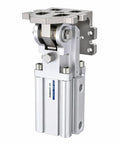 Heavy Duty 90 Degree Flip Pneumatic Cylinder Rotary Actuator For Injection Molding Manipulators And Automated Pick And Place Systems, 136mm tall