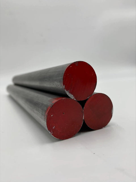 1 Inch Diameter Cold Rolled Round Steel Bar Pack Of 3 For Welding, Machining, Drilling And Fab Work Low Carbon 1018 Grade Steel For Bends, Forming, Gears, Pins And Precision Parts stacked steel bars