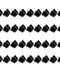 36 Pack Non Slip Rubber Feet For Cutting Boards, Furniture, And Electronics, 25x19x15mm Conical Bumpers with Screws