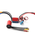 4800KV Brushless Motor 4 Pole 12 Slot Hi Torque Sensorless Drive With 25A ESC For 1 16 And 1 18 RC Cars And Trucks