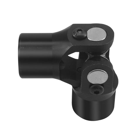 Heavy Duty Three Quarter Inch Round To Three Quarter Inch Round Universal Joint Steering Shaft Black Steel Coupling For Automotive And Industrial Use 35 Degree Working Angle Three And Three Quarter Inch Total Length Up To 4000 RPM