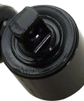 Heavy Duty Adjustable Tie Rod End For Ford 500 Freestyle And Taurus X 2005 Through 2008 showing black forged steel with flat top.