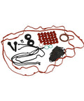 Timing Chain Kit With Oil And Water Pump Plus Phasers For 5.4L Vvt Engine Lincoln Mark Navigator Triton That Slays Durability And Keeps Your Ride Cruising Smooth Like A Boss Without Breakdowns Or Drama. gasket set with red seals and black components
