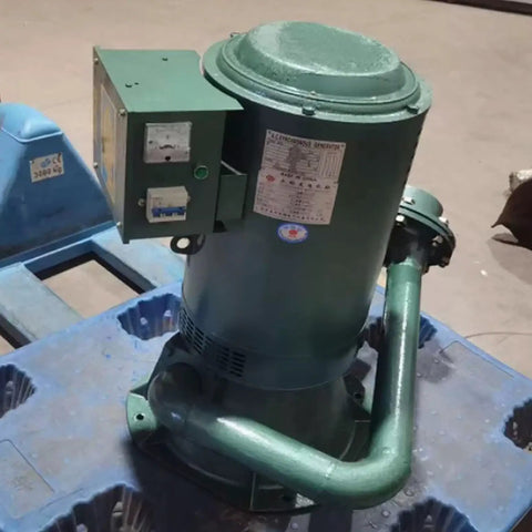 50KW Water Turbine Generator With 220V And 400V Output Rugged Outdoor Hydro Power Generator, heavy duty green aluminum design