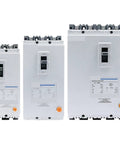 Tough As Nails Heavy Duty Residual Current Earth Leakage Circuit Breaker in three sizes, 2P, 3P, 4P, for motor protection.