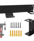 Garage Must Have Wall Mount Jack Stand Organizer Rack For Heavy Duty Floor Jacks And Extension Rods Universal Wall Mount Holder For Jacks Stands And Trolley Accessories Keeps Your Shop Neat And Safe While Freeing Up Floor Space And Making Quick Access A