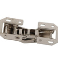 No Drill Cabinet Door Hinges Set for Easy Corner Install, Rustproof Cold Rolled Steel, 50,000 Cycles Tested visible