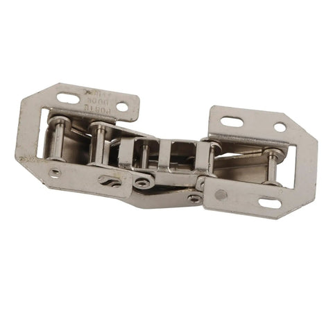 No Drill Cabinet Door Hinges Set for Easy Corner Install, Rustproof Cold Rolled Steel, 50,000 Cycles Tested visible