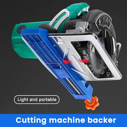 Adjustable Cutting Machine Base Guide And Circular Saw Guide Rail for Precision Wood And Tile Cutting, Pro Grade, Durable Blue