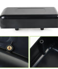 Heavy Duty Waterproof Ebike Controller Box And Sealed Electric Scooter Case With Dustproof Weather Hardened Housing all angles shown in black plastic