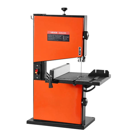9 Inch Benchtop Woodworking Band Saw With 0.5 HP Motor For Beast Mode Cuts Up To 3.5 Inches, 11.8 By 11.8 Inch Cast Aluminum Table
