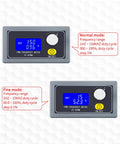 Beefy 1-Channel PWM Signal Generator XY-KPWM Dual Mode LCD with 1Hz-150kHz range, durable shell, grey casing, frequency display