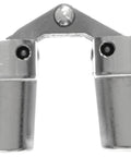Invisible Hinge For Wood Or Metal Doors, Model 212 By SOSS, Satin Chrome Finish, Zinc Body With Steel Pins, minimum 1-1/8 door thickness