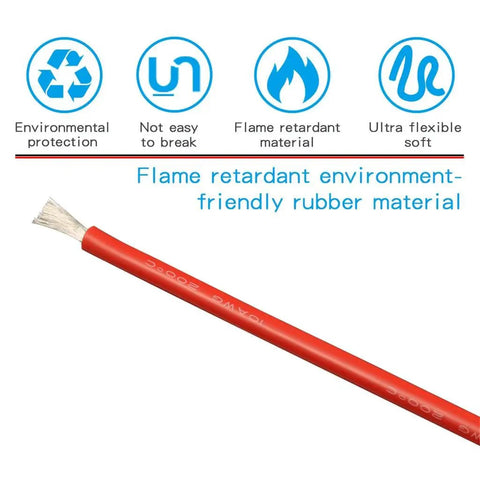10 Gauge Silicone Wire Kit With 7 Color Options 25 Ft Per Color Ultra Flexible 10 AWG Stranded Tinned Copper Wire High Strand Count