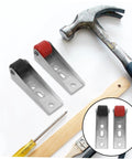 Anti Sag Heavy Duty Directional Caster Wheels For Sliding Barn Doors And Gate Rollers on a workbench with tools.