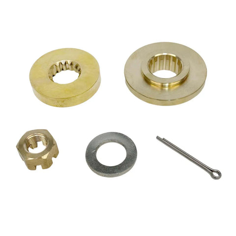 Plug And Play Propeller Hub Kit For Yamaha Outboards 60HP-85HP With Nut Cotter Pin Thrust Washer Spacers And Washers Replaces 688-45987-00