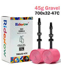 2 Pack Ultra Light TPU Road Bike Tubes For 700x18-32C And 32-47C With Metal Presta Valve And Removable Valve Core, Weighing About 36g Each, Durable Inner Tubes For Quick Inflation, Smooth Ride, And Road Ready Performance