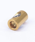 M6 Titanium Barrel Nut For Bicycle Seat Post 15mm Tall 9mm Diameter Golden Grade 5 6AL4V Titanium Alloy With Precise M6 Thread