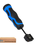 Heavy Duty 110 Punch Down Tool For Four Pair Network Cables And Wiring Blocks with ergonomic anti slip grip and precision striker.