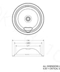 Replacement Chrome Drip Pans Set For Electric Ranges Includes 8 Inch And 3 Six Inch Pans In A 4 Pack Made In The USA Durable Chrome Plating
