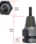 Straight Fire Top Tier Self Locking Rivet Nut Gun Replacement Mandrel Heads M4 M5 M6 M8 M10 Fits Cordless Pneumatic Drivers close-up