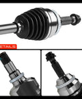 Detailed view of Front CV Axle Shaft Assembly Pair For Toyota Corolla 2003 2004 2005 2006 2007 2008 1.8L L4 Automatic Transmission
