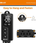 STC1000 Temperature And Humidity Controller No WiFi Thermostat For Cooling And Heating with Prewired Outlets Display