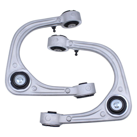 Front Upper Left And Right Control Arm With Ball Joint For Cadillac CTS RWD 2008 2015 Replacement Suspension Part Beefed Up Ride Quality Durable Silver Finish Easy Install Kit Included