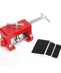 Cabinetry Face Frame Clamp For 1.5 To 2 Inch Stiles Keeps Stiles Flush For Drilling And Fastening Hardened Bushing Red Clamp