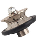 20mm Full Bullnose Diamond Router Bit For Granite Countertops With 5/8-11 Thread Vacuum Brazed Edge Wet Or Dry Use Nylon Guide