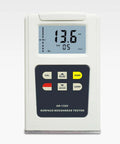 Pro Grade Surface Roughness Tester AR132C Multifunction Profile Gauge For Ra And Rz Measurement On Planar Curved Surfaces Holes And Slots Compact Low Power Design Easy To Use And Highly Accurate white handheld unit front view