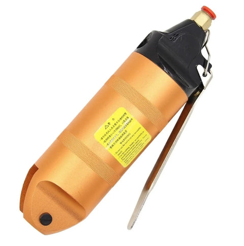 Heavy Duty Professional Pneumatic Air Scissors Nipper Tool For Wire Cutting With S5 Steel Blade Hold Down Clamps side view