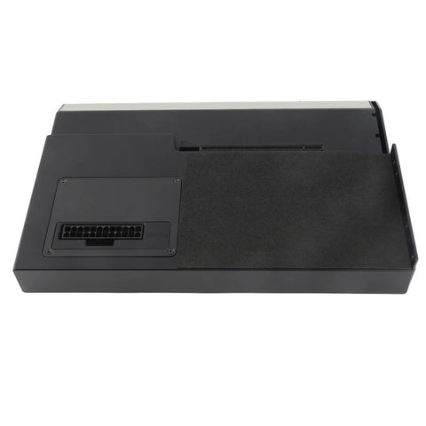 Kickass Pcie X16 External Graphics Card Enclosure With Usb4.0 40 Gbps Sync And Rj45 Gigabit Ethernet back view showing ports and design.