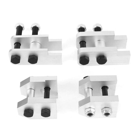 2 Inch Billet Aluminum ATV Lift Kit For 450 660 And 700 Models From 2004 To 2009 With Easy Bolt On Install, shown in parts