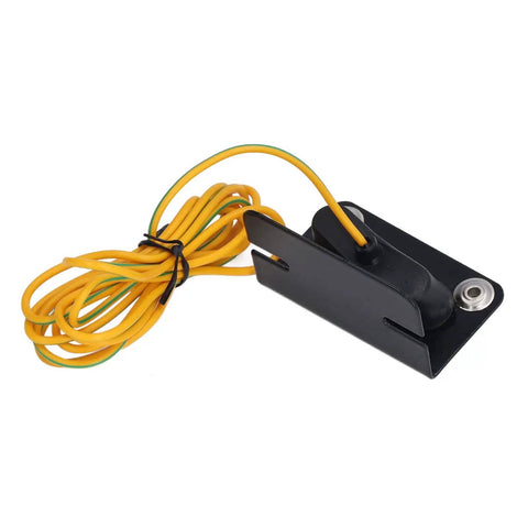 5PCS ESD Wrist Strap Ground Socket Kit With L Shaped Ring Connector And 1.75m Cable showing black socket and yellow cables