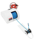 Get Your 25 LBS Electric Anchor Winch With Wireless Remote For Boats In Saltwater! Durable Iron And Plastic Marine Windlass Kit.