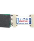 Heavy Duty RS232 To RS485 Serial Converter Adapter, compact size, passive bridge for industrial automation and computer networks.