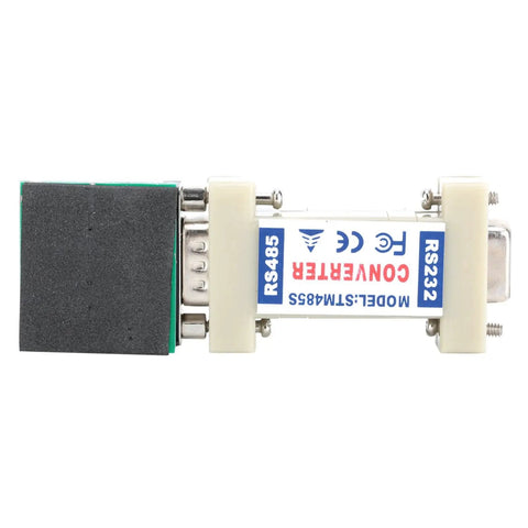 Heavy Duty RS232 To RS485 Serial Converter Adapter, compact size, passive bridge for industrial automation and computer networks.