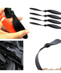 8x6 RC Propeller For Quadcopters And Planes Black Nylon Glass Fiber 3.17 Shaft Diameter Lightweight Durable Prop Blades