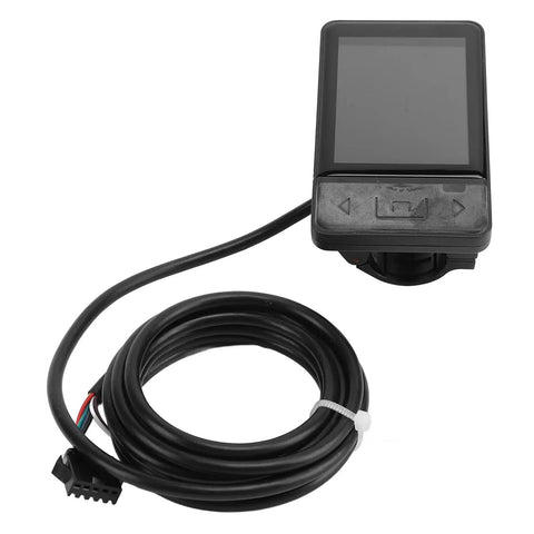 1000W 38A Electric Bike Brushless Motor Controller With TFT Screen And LCD Display 60V shown with coiled cables