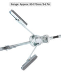 Heavy Duty Three Jaw Cylinder Honing Tool With Flexible Shaft For Car Engines, Carbon Removal And Bore Deburring