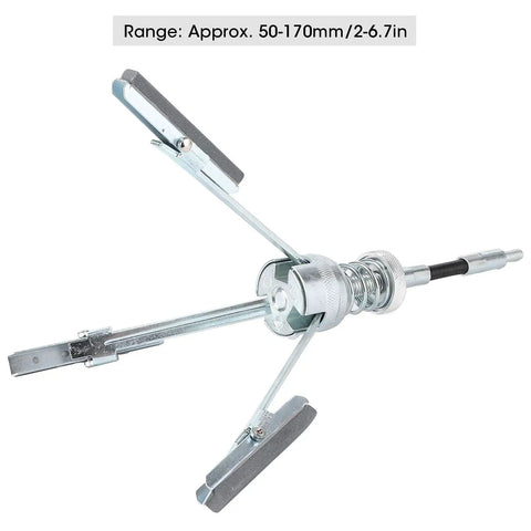 Heavy Duty Three Jaw Cylinder Honing Tool With Flexible Shaft For Car Engines, Carbon Removal And Bore Deburring