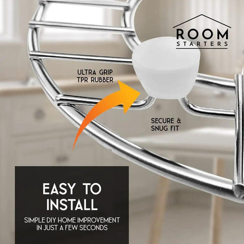 Kitchen Sink Rack Feet 20 Pack Replacement For Kohler Rack Rubber Feet 84544-0 White Durable Snap On Upgrade For Sink Grids Easy Install And Tight Fit