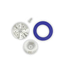Pro Grade Stainless Steel Shower Kit For Dual Boiler Espresso Machines With IMS Screen, Shower Holder, Silicone Gasket Upgrade Fits Oracle
