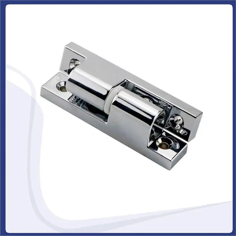 Corner Mounted Zinc Alloy Hinges for Equipment Boxes and Cabinet Doors Beefy and Stable One Piece Design