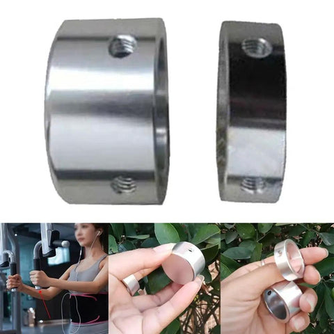 Durable Aluminum Fitness Handle End Cap For 25mm And 32mm Tubes Plate Loaded Machine Grip Cap With Smooth Edges