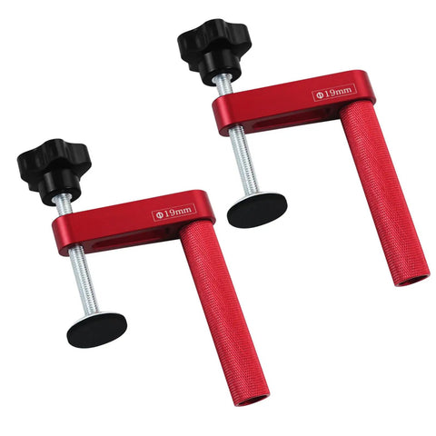 Rock Solid Aluminum Holdfasts For 19mm And 20mm Dog Holes Providing Secure Wood Gripping With Quick Release, Ideal For Home Workshops