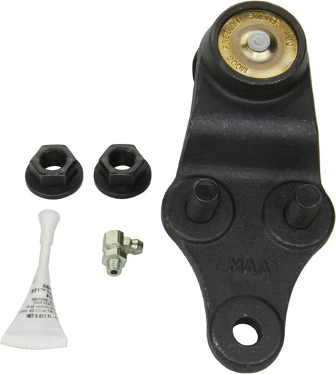 Beefed-Up Front Lower Suspension Ball Joint Replacement For Hyundai Sonata And Compatible Kia Models, OE-Grade Durability, Smooth Handling, Easy Install, High-Performance Steering Component, black steel