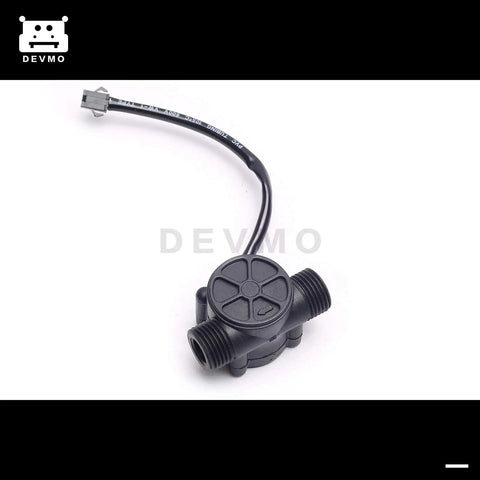 Half Inch Water Flow Hall Sensor Switch And Flow Meter For Arduino Compatible 1 To 30 Liters Per Minute Plug And Play Water Testing And Cooling System Flow Measurement Device